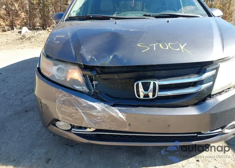 2014 Honda Odyssey Touring/Touring Elite from USA, damaged, VIN 5FNRL5H92EB085432